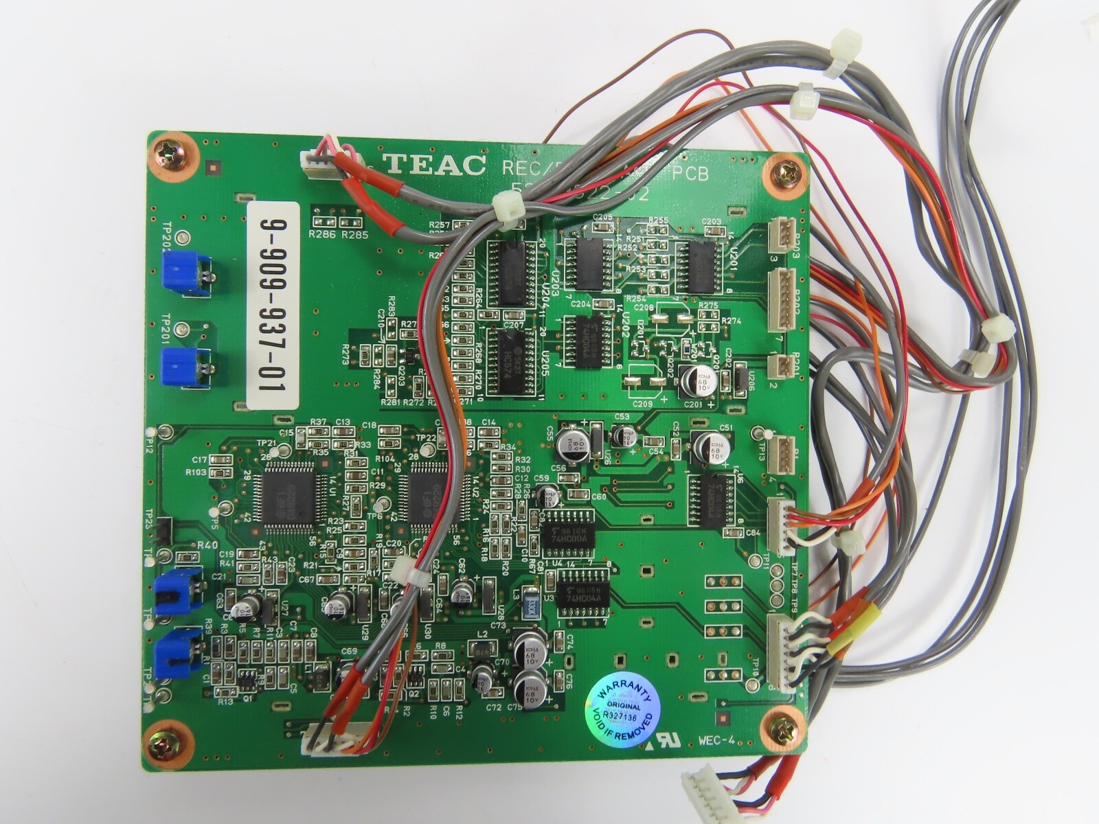 *Sony PCM-800* Rec./Play Amplifier PCB Board 9-909-937-01 DAT Deck Part /RD92