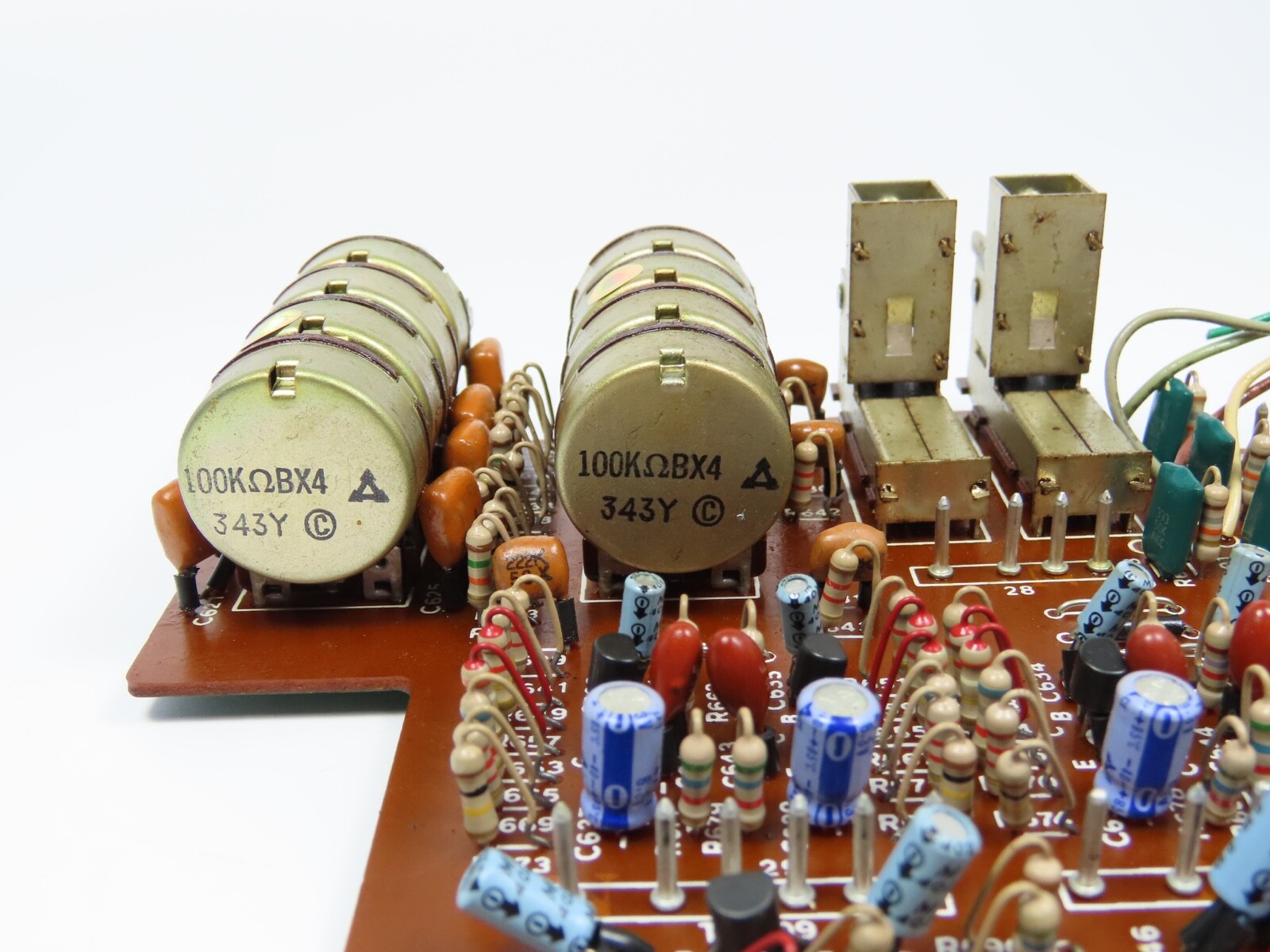 Technics SA6000X - Phase Invert / Tone Control PCB Board /A115 - Image 4