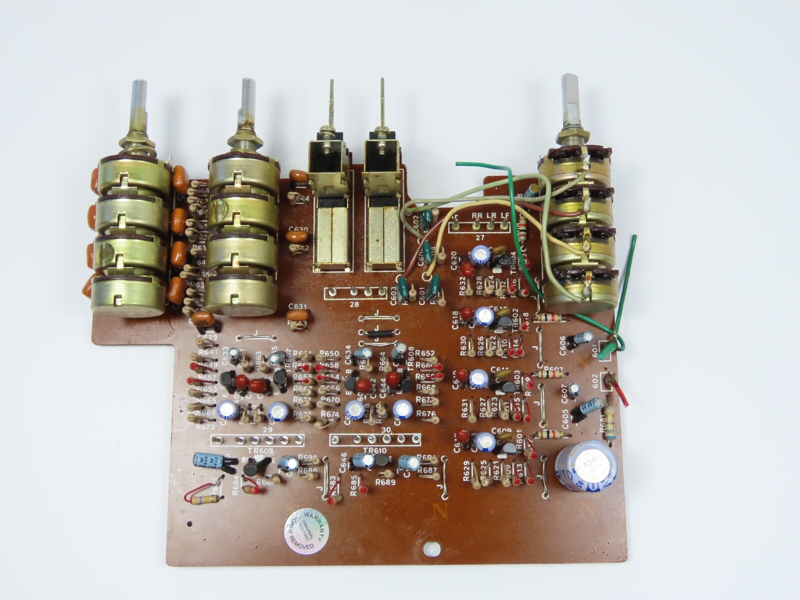 Technics SA6000X - Phase Invert / Tone Control PCB Board /A115