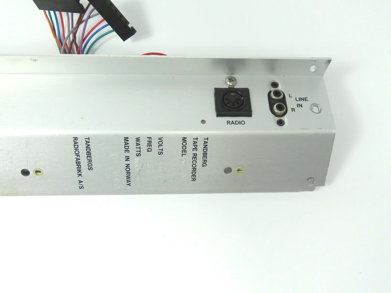 > Tandberg 9000X < Back Panel In/Out Line Reel to Reel Part /TB - Image 3