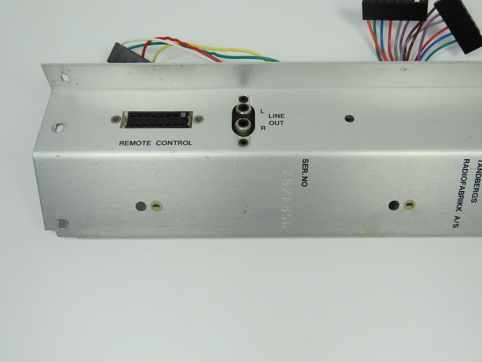 > Tandberg 9000X < Back Panel In/Out Line Reel to Reel Part /TB - Image 4