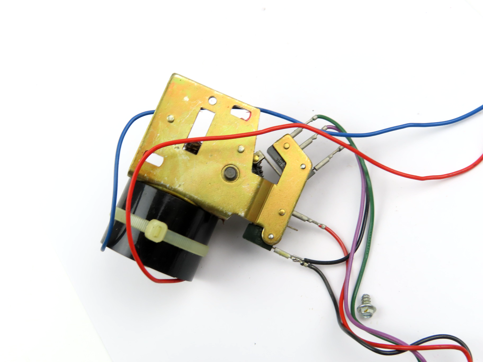 *Tandberg TD-20A* Gear Motor with Microswitches Reel to Reel Part /TB143 - Image 5