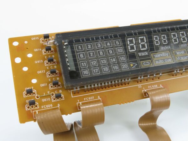 *Technics SL-P1200* Display and Keyboard PCB Board SUPD660 A & B CD Parts /B443 - Image 4