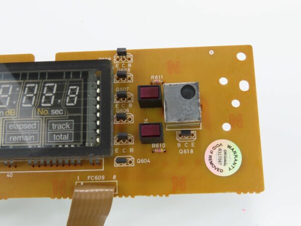 *Technics SL-P1200* Display and Keyboard PCB Board SUPD660 A & B CD Parts /B443 - Image 5