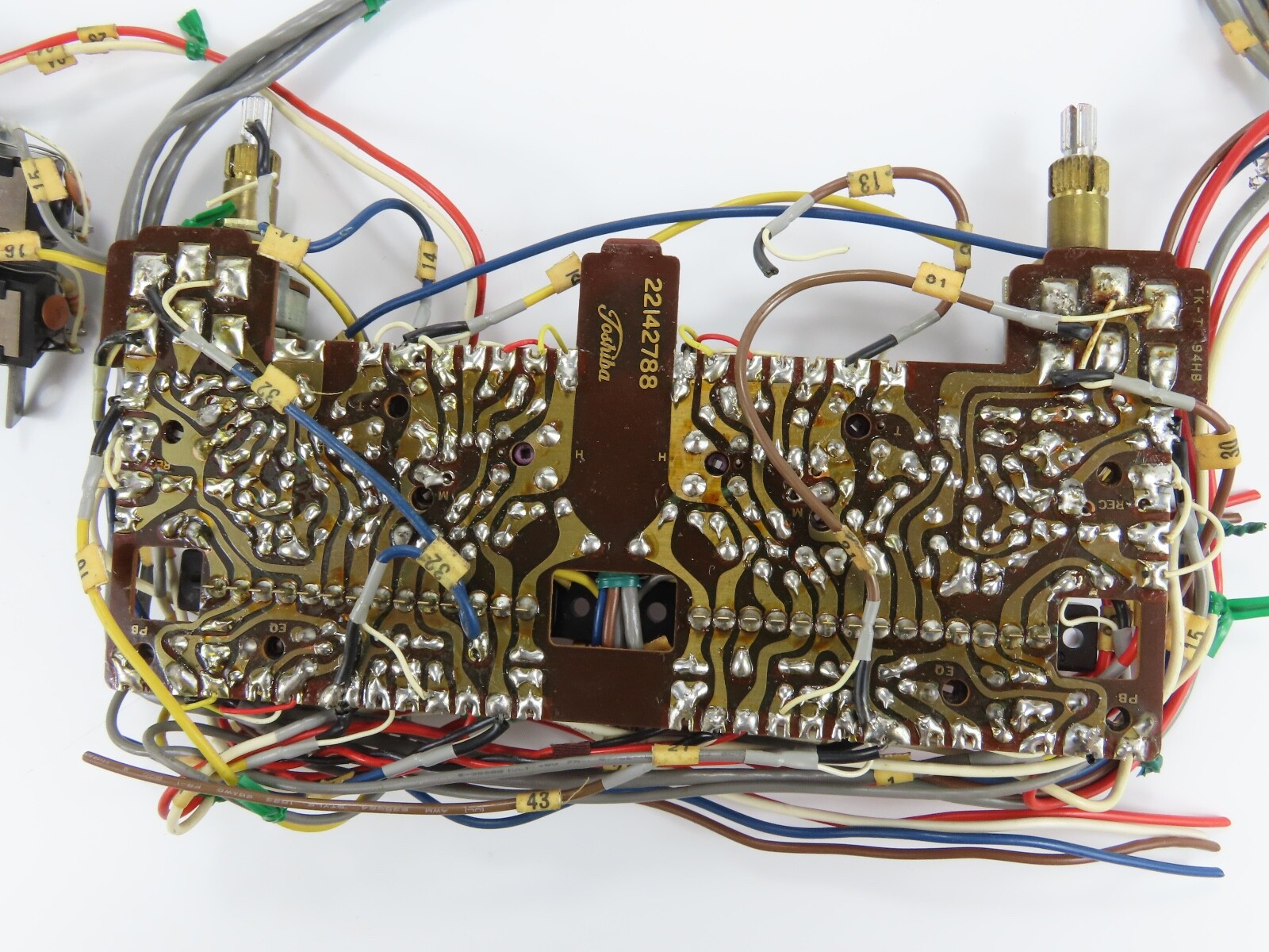 *Toshiba PT-862D* Audio PCB Board 22142788 Reel to Reel Part /TH01 - Image 5