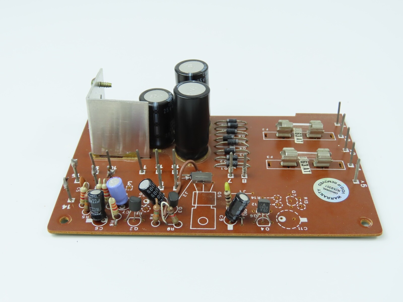 > AKAI CS-705D < Power Supply PCB Board T3-8220 Tape Deck Part /B270 - Image 3