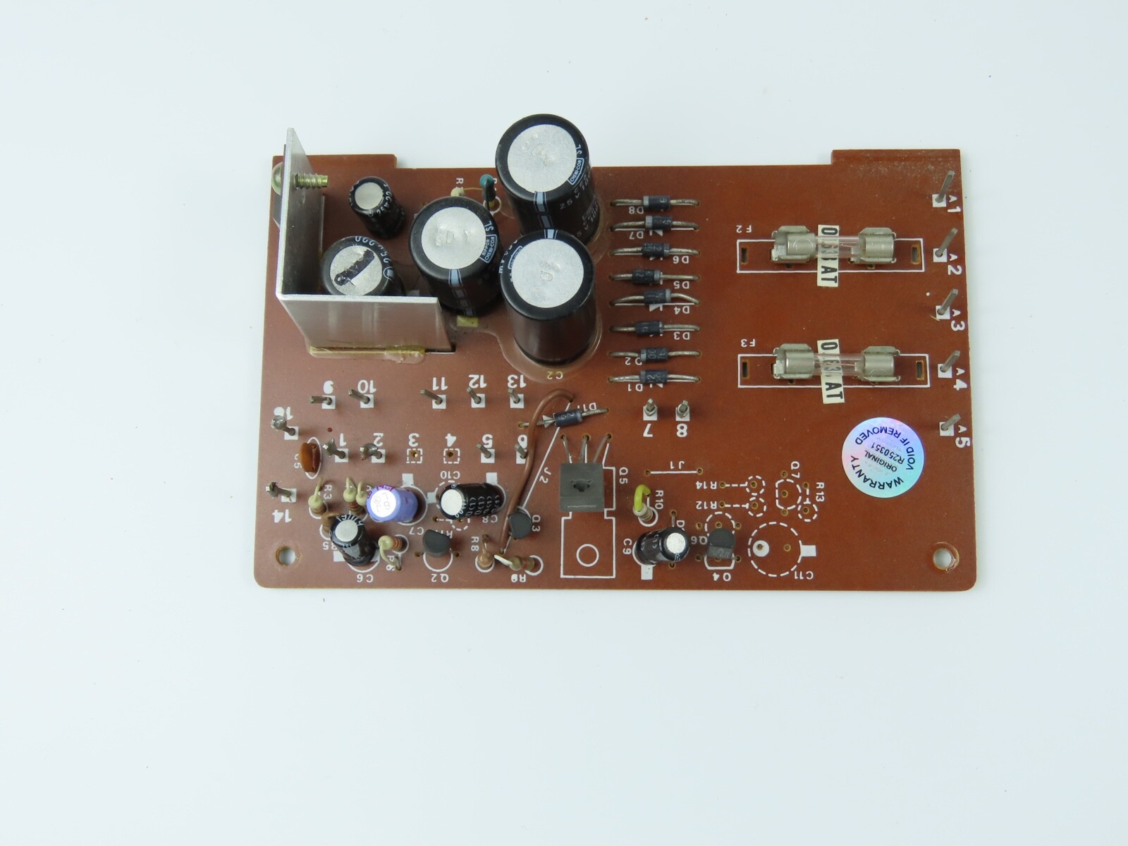 > AKAI CS-705D < Power Supply PCB Board T3-8220 Tape Deck Part /B270