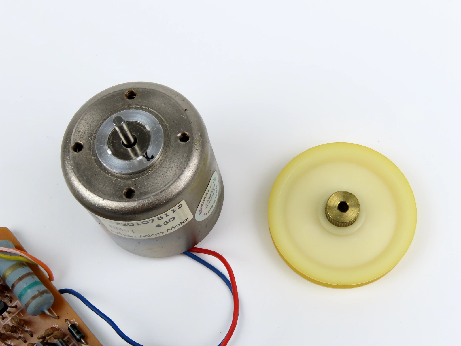 *AKAI GX-77* Reel Motor 432201075112 with PCB Board Reel to Reel Part /AK589 - Image 4