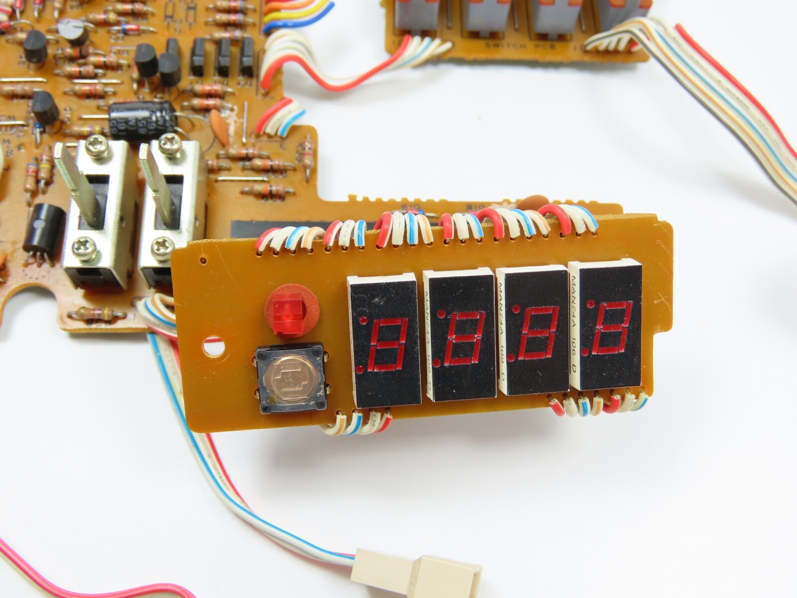 > FOSTEX A-4 < Function PCB + Counter and Switch PCB Reel to Reel Part /Fx115 - Image 3
