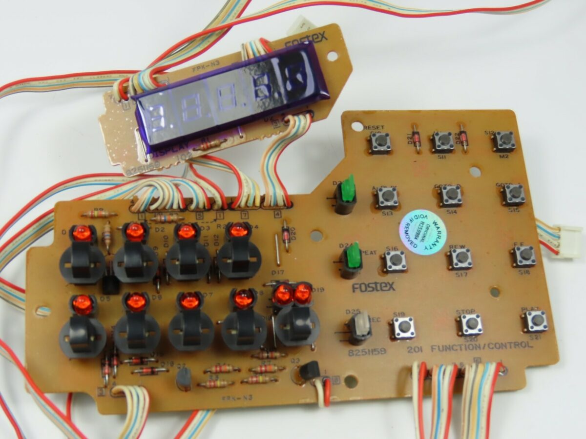 > FOSTEX Model 80 < Function / Control PCB 8251159201 Reel to Reel Parts /Fx192 - Image 3