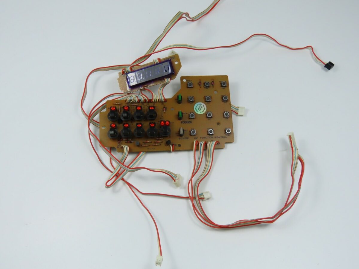 > FOSTEX Model 80 < Function / Control PCB 8251159201 Reel to Reel Parts /Fx192
