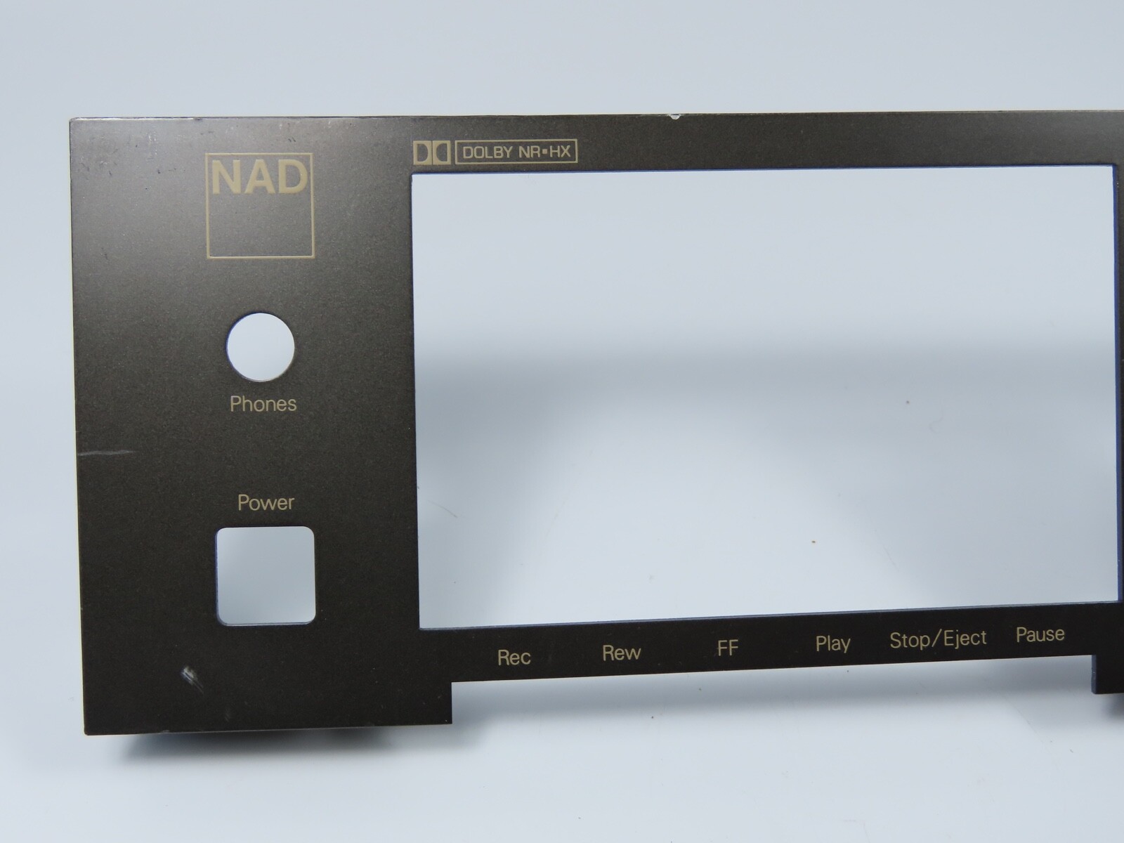 *NAD 6040* Front Panel Faceplate Tape Deck Part /FP95 - Image 3