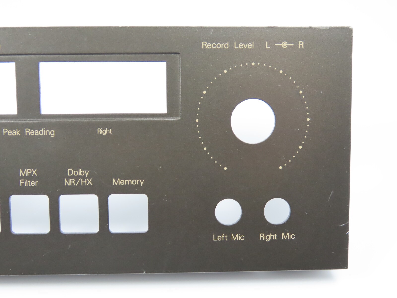 *NAD 6040* Front Panel Faceplate Tape Deck Part /FP95 - Image 5