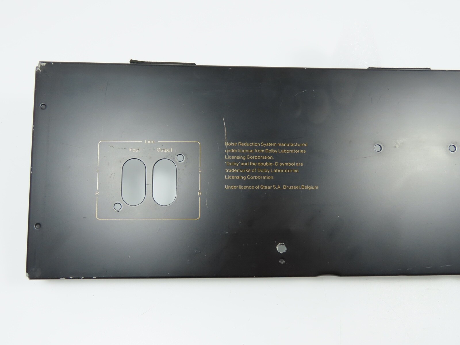 *Nakamichi RX-202E* Back Panel with Power Cord Tape Deck Parts /FP56 - Image 3