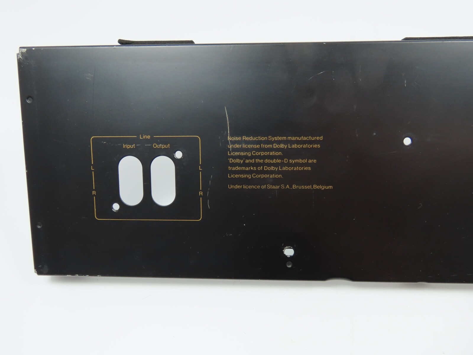 *Nakamichi RX-202E* Back Panel with Power Cord Tape Deck Parts /FP56 - Image 5