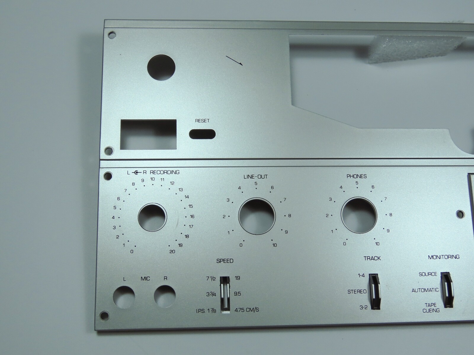 *PHILIPS N7150* Front Panel Lower Section HiFi Audio Parts /FP63 - Image 3