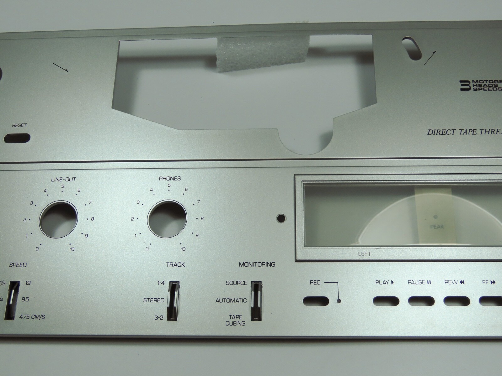 *PHILIPS N7150* Front Panel Lower Section HiFi Audio Parts /FP63 - Image 4