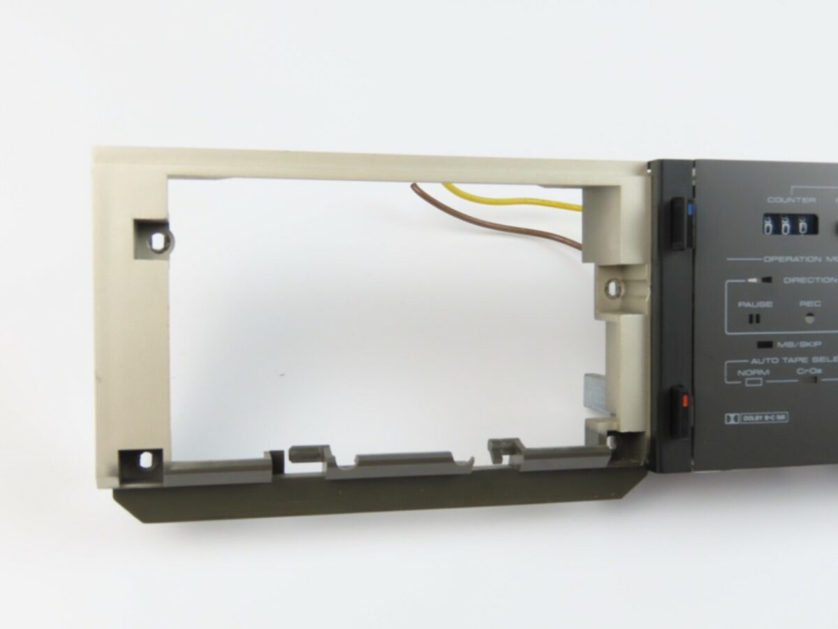 *Pioneer CT-6R* Front Panel Faceplate Tape Deck Parts /FP279 - Image 3