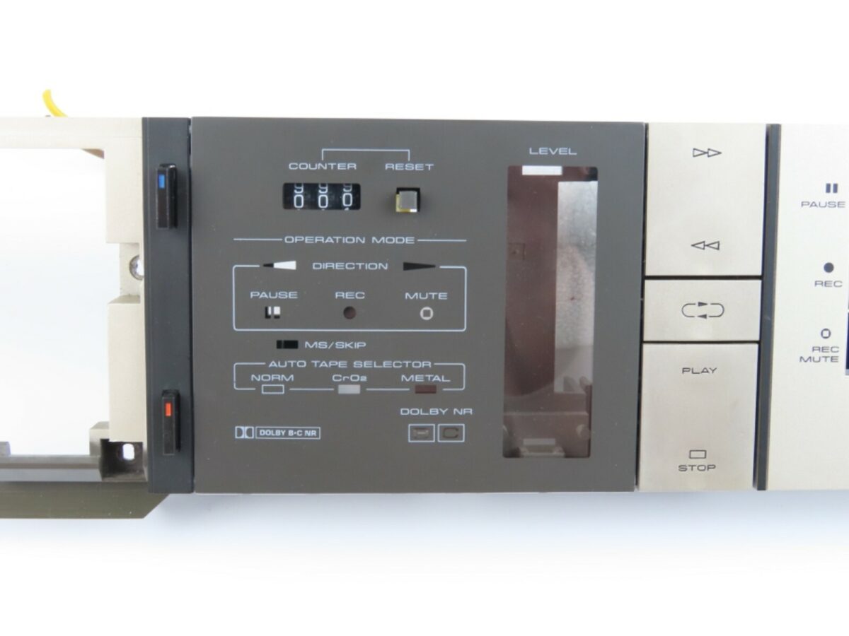 *Pioneer CT-6R* Front Panel Faceplate Tape Deck Parts /FP279 - Image 4