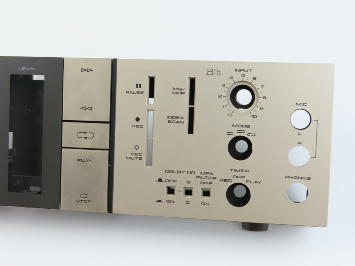 *Pioneer CT-6R* Front Panel Faceplate Tape Deck Parts /FP279 - Image 5