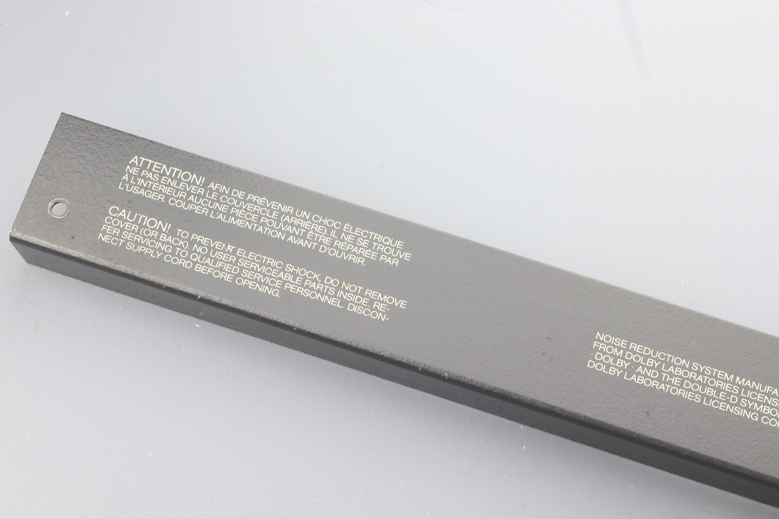 > REVOX B710 < Top Back Cover Panel Trim Tape Deck Parts /RD - Image 4