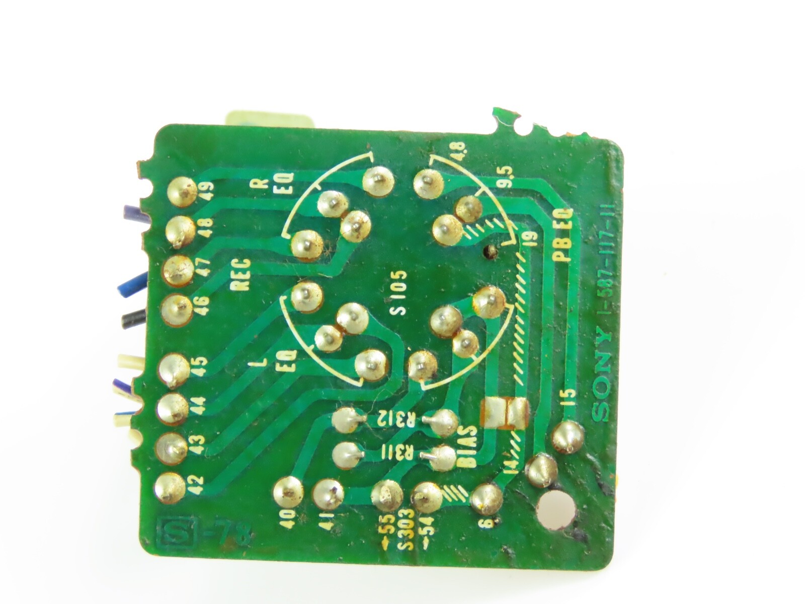 *SONY TC-399* Potentiometer PCB 1-587-117-11 Reel to Reel Part /S486 - Image 4