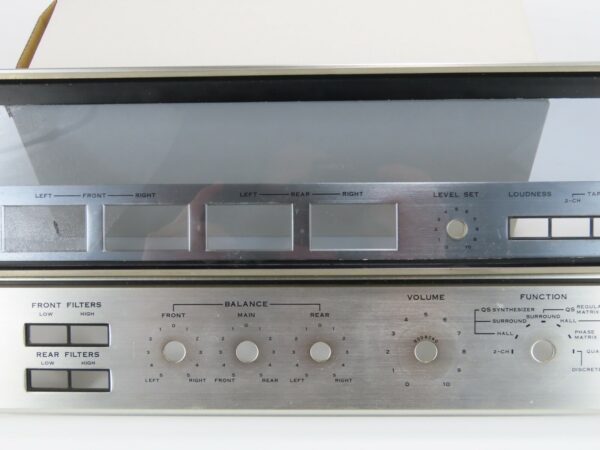 *Sansui QRX-5500* Front Panel Faceplate Amplifier Part /FP159 - Image 4