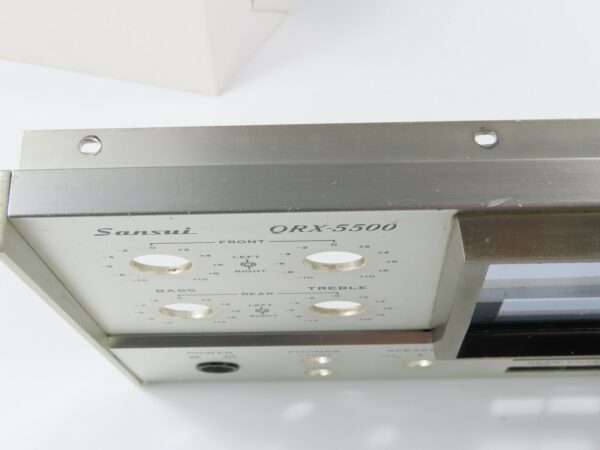 *Sansui QRX-5500* Front Panel Faceplate Amplifier Part /FP159 - Image 9