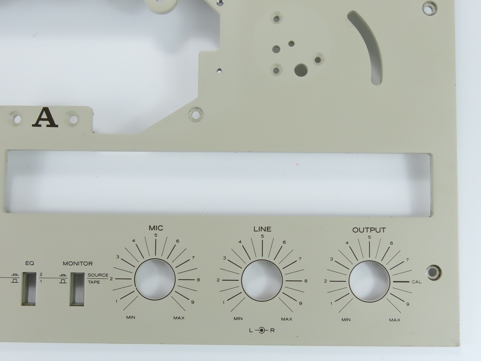 *TEAC X-7R* Front Panel Faceplate Reel to Reel Part /FP107 - Image 7