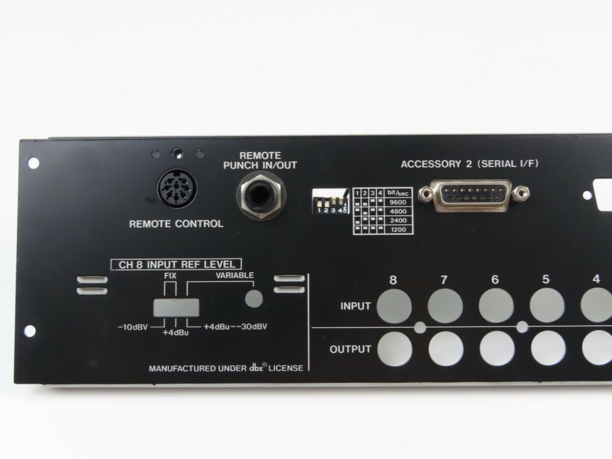 *Tascam TSR8* Rear Panel Reel to Reel Part /Ts134 - Image 3