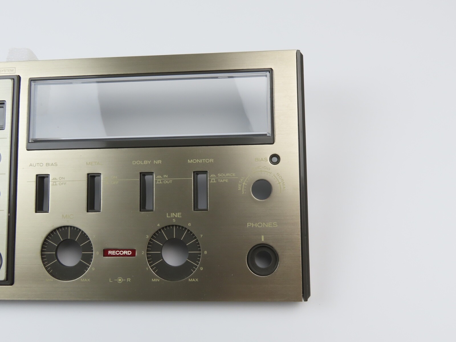 *Teac A-430* Front Panel Faceplate Tape Deck Parts /FP359 - Image 5