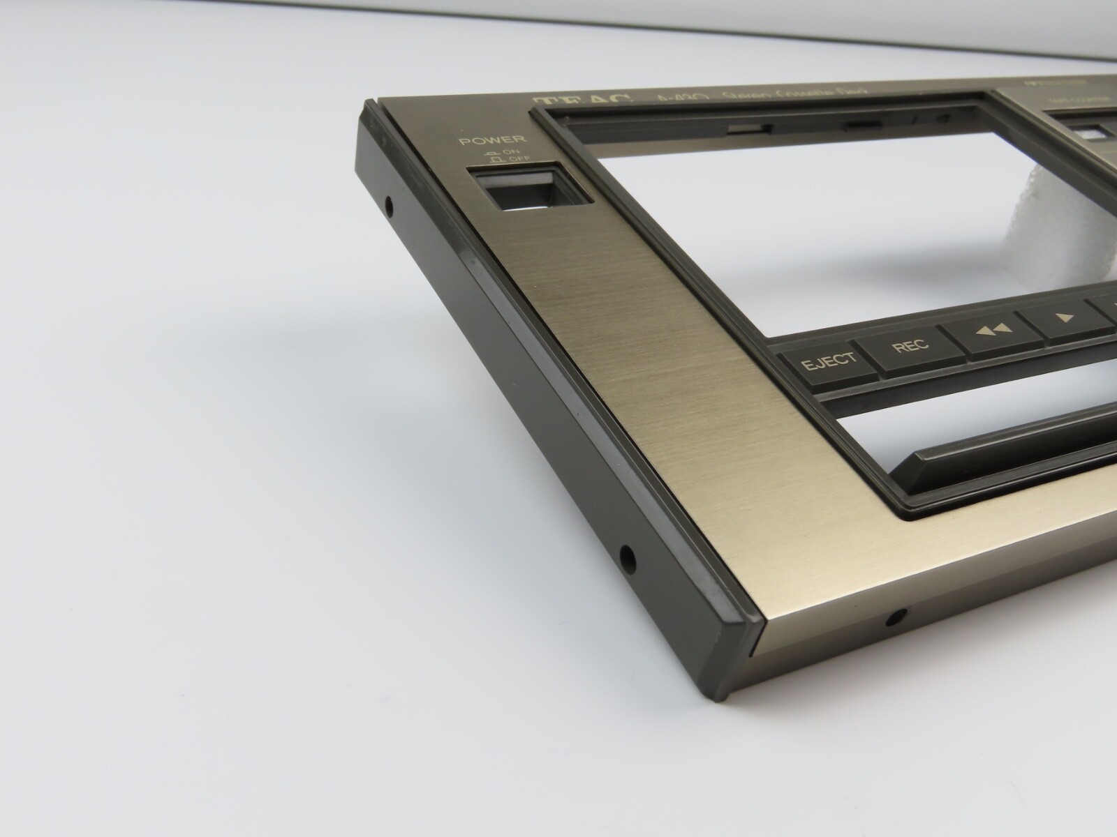 *Teac A-430* Front Panel Faceplate Tape Deck Parts /FP359 - Image 6