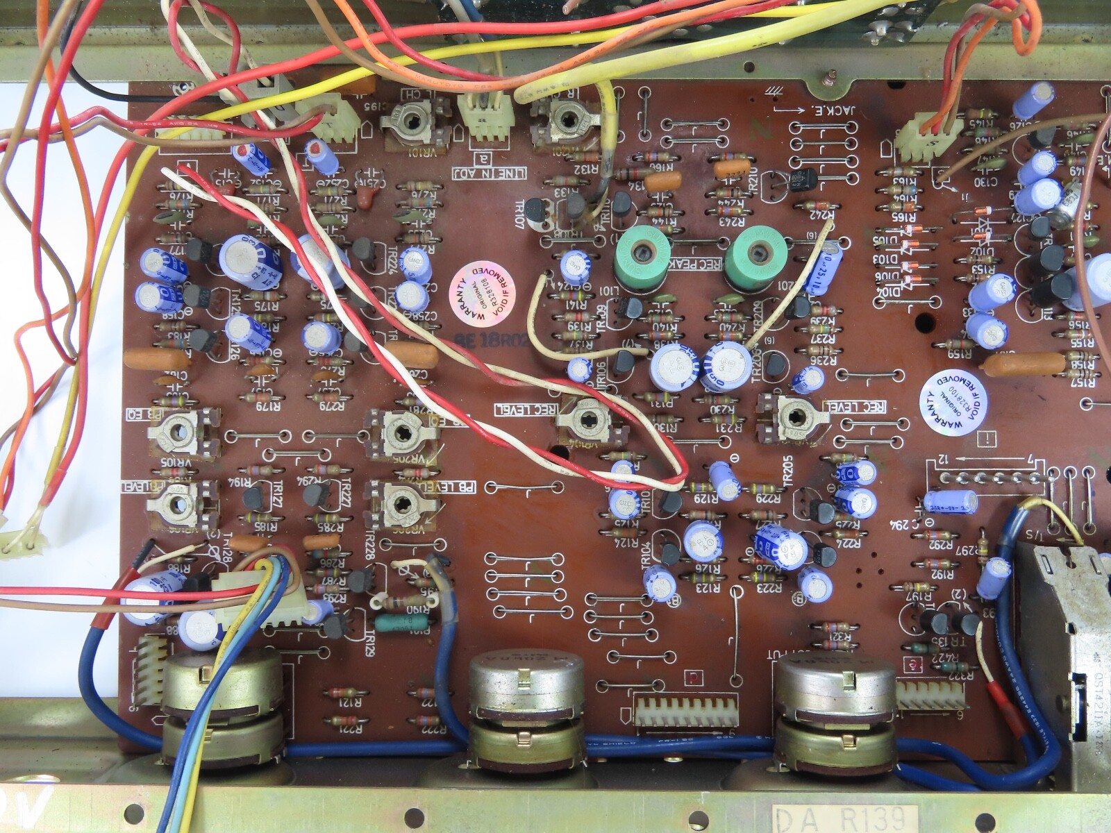 *Technics RS-1500* Main Amp. PCB Board Reel to Reel Part /CH78 - Image 3