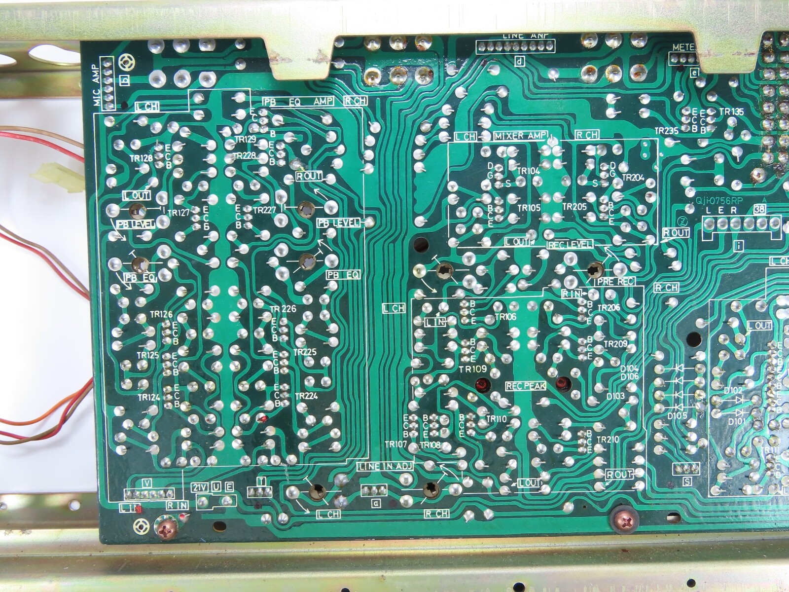*Technics RS-1500* Main Amp. PCB Board Reel to Reel Part /CH78 - Image 8