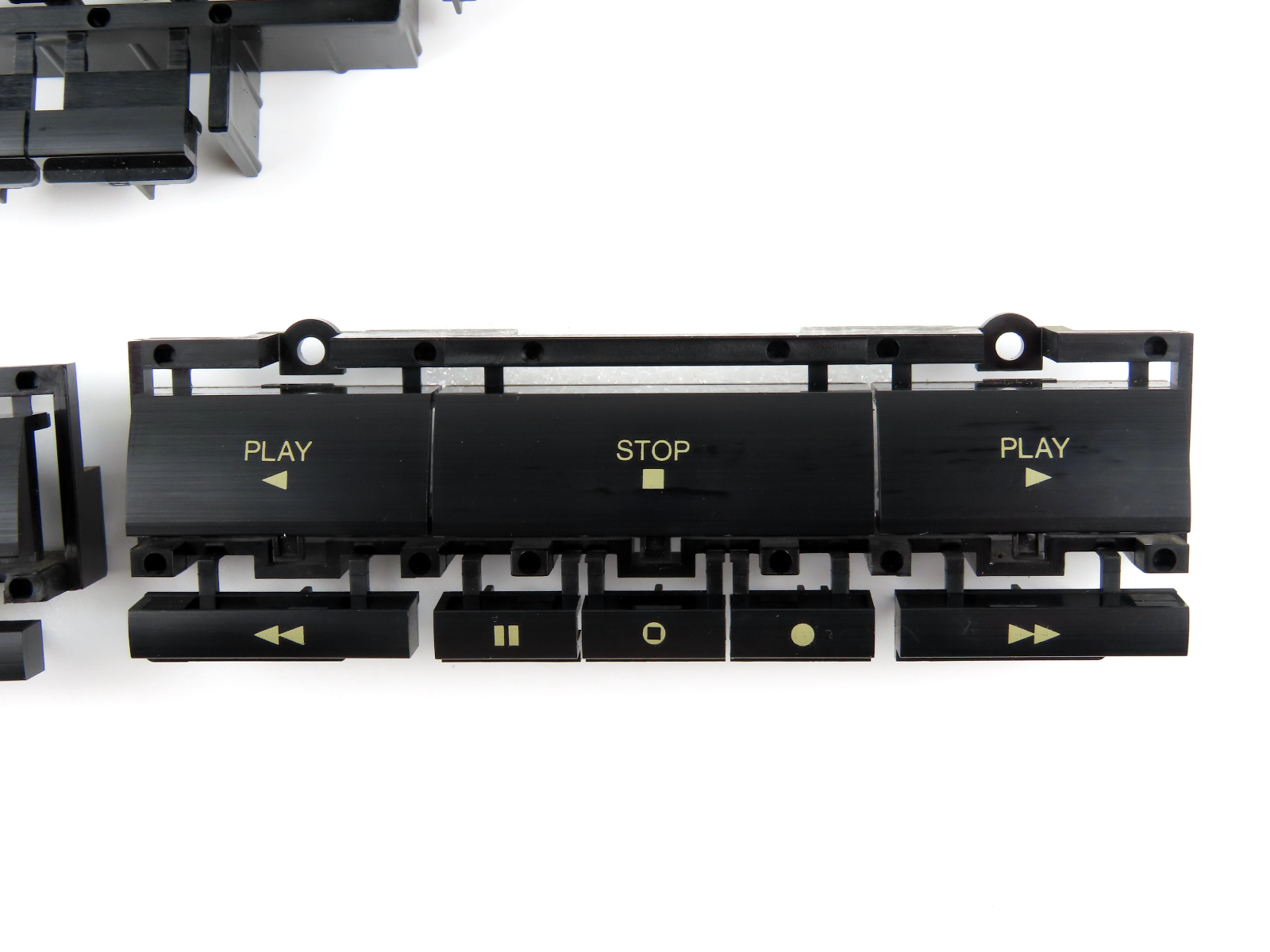 *Technics RS-TR212* Panels of Buttons Tape Deck Part /B464 - Image 5