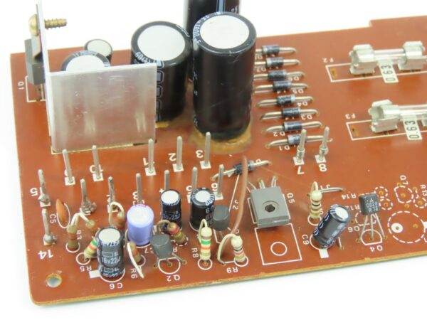> AKAI CS-707D < Power Supply PCB T3-8220 Tape Deck Part /B168 - Image 3