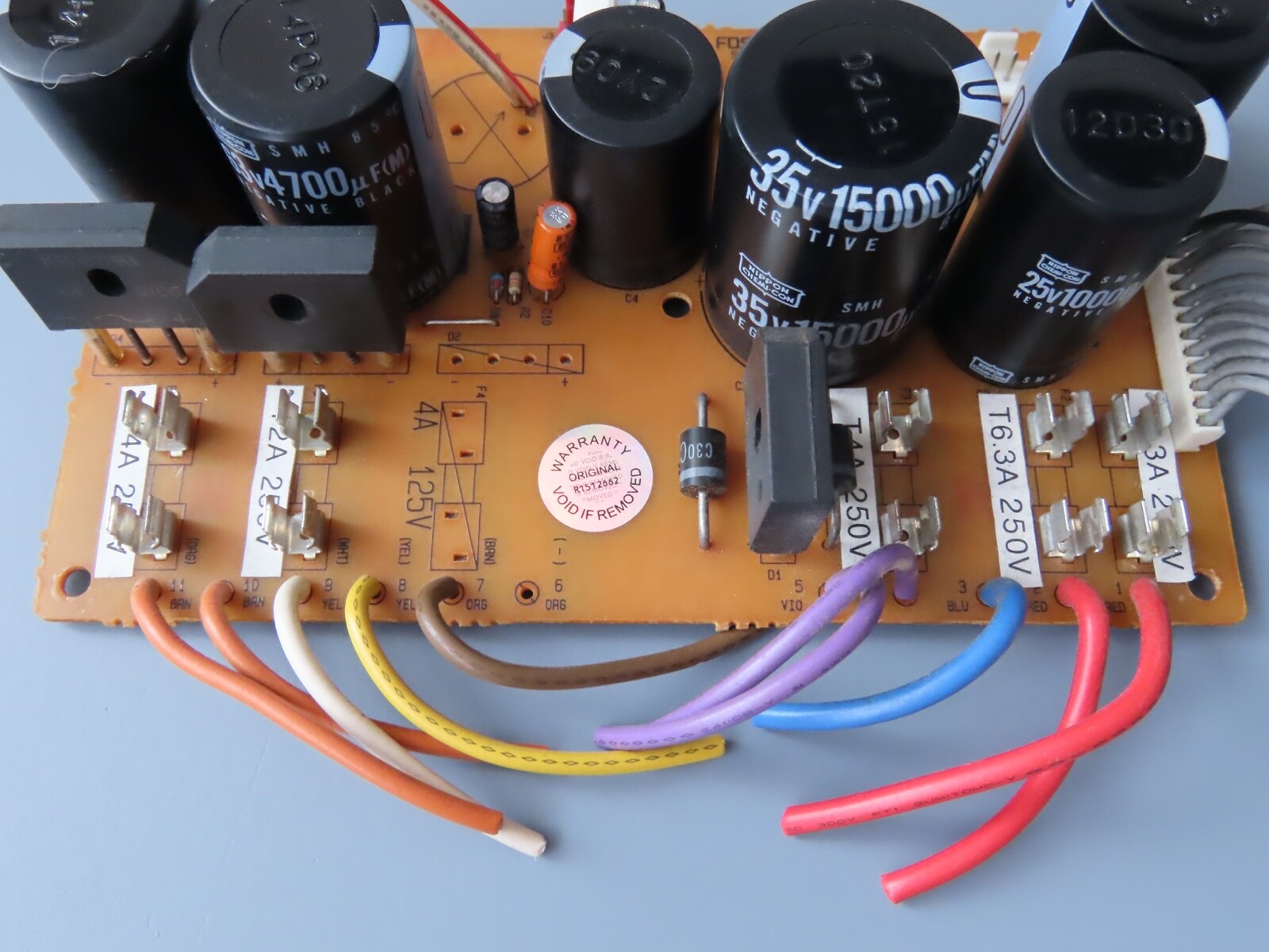 > FOSTEX G16s < Power Supply PCB Board 8251879 Reel to Reel Part /G03 - Image 4