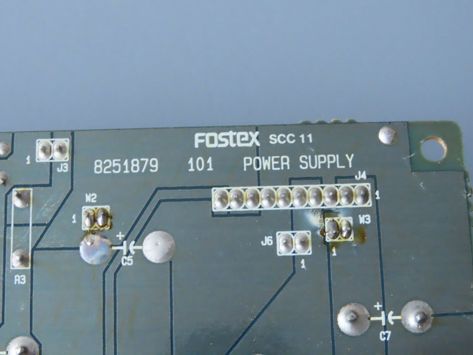 > FOSTEX G16s < Power Supply PCB Board 8251879 Reel to Reel Part /G03 - Image 9