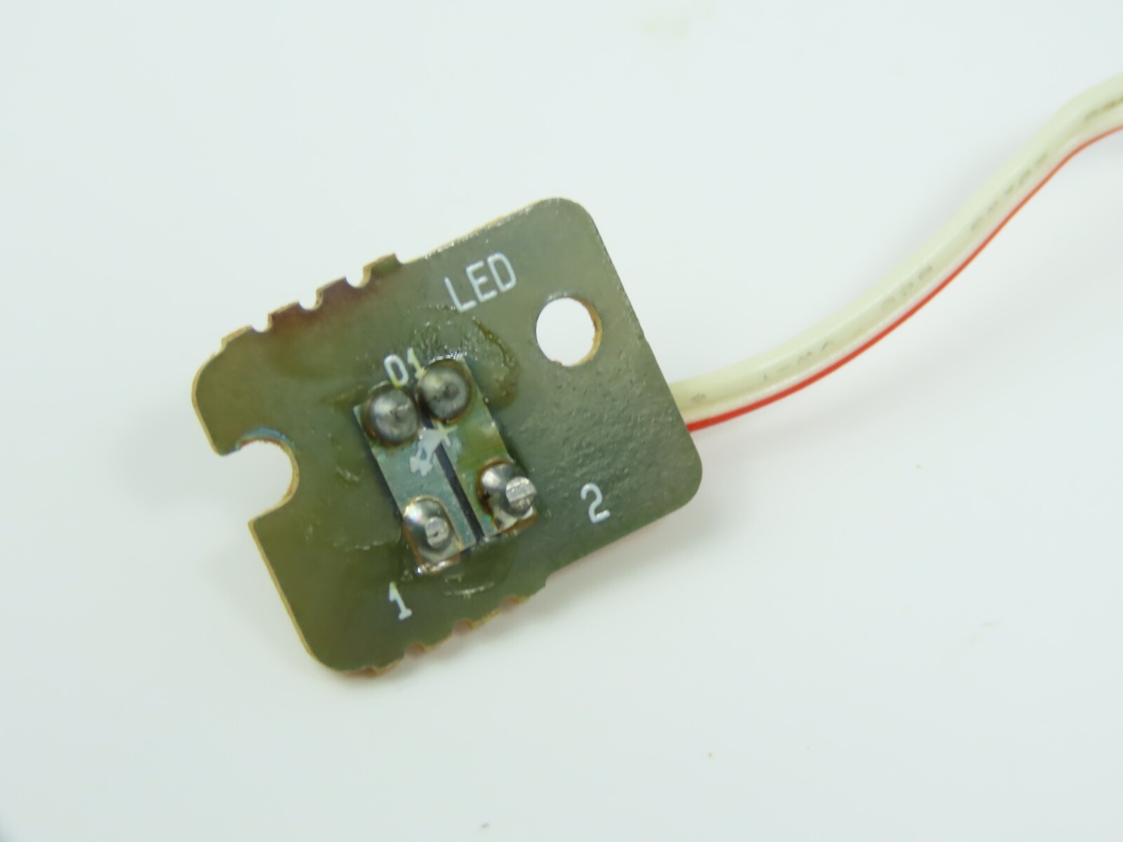 > FOSTEX Model 450 < 4x Red LED 8251199 201 Mixer Part /Fx260 - Image 4