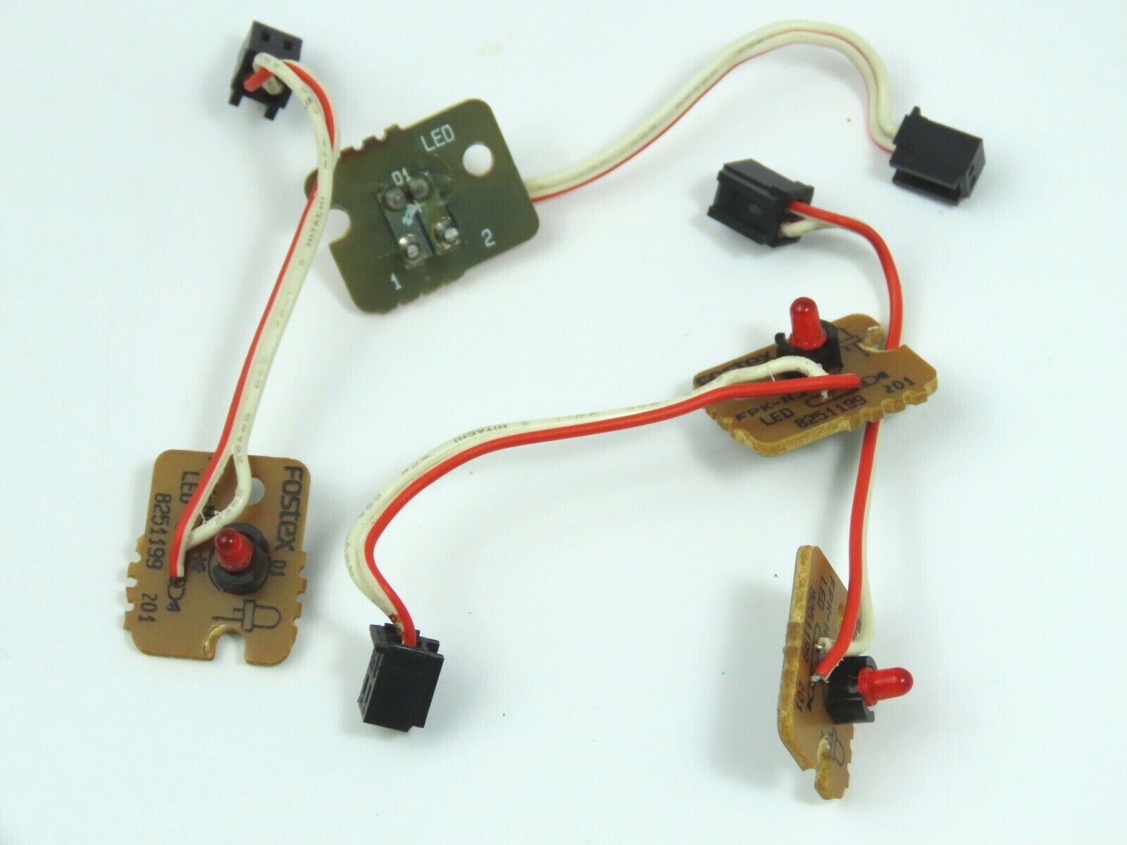 > FOSTEX Model 450 < 4x Red LED 8251199 201 Mixer Part /Fx260 - Image 5