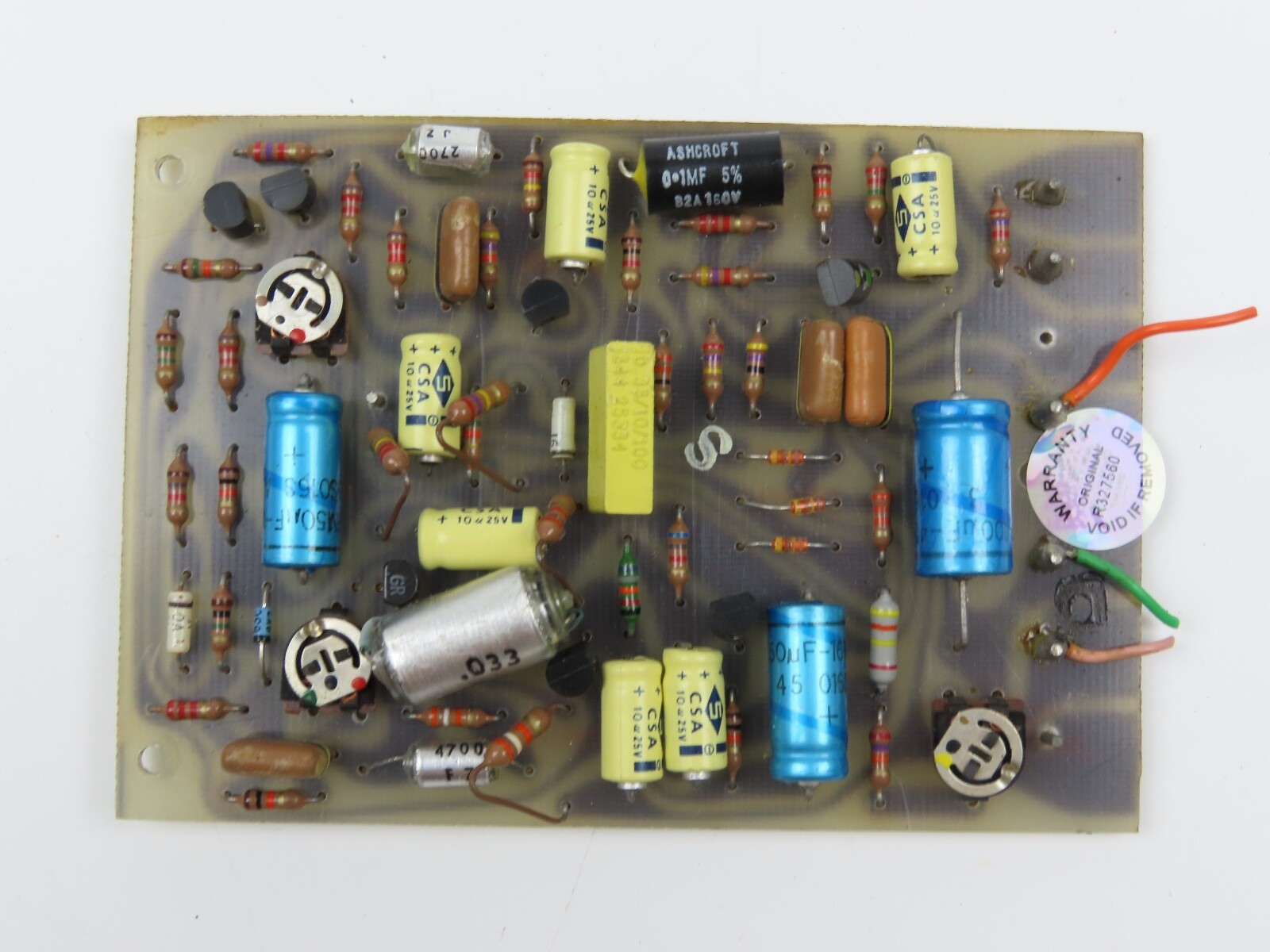 *Ferrograph Super 7* Board PCB 085-056 Reel to Reel Parts /F02