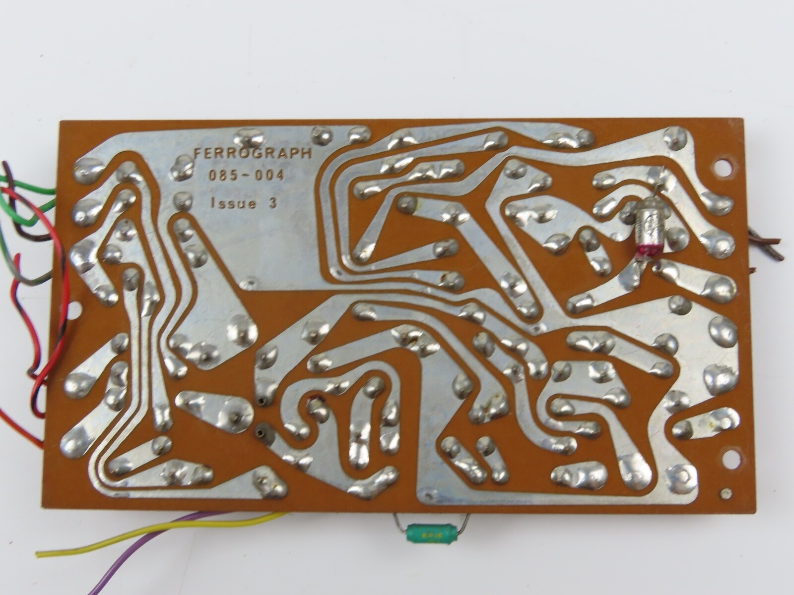 *Ferrograph Super 7* Record Board PCB RH Reel to Reel Parts /F04 - Image 4
