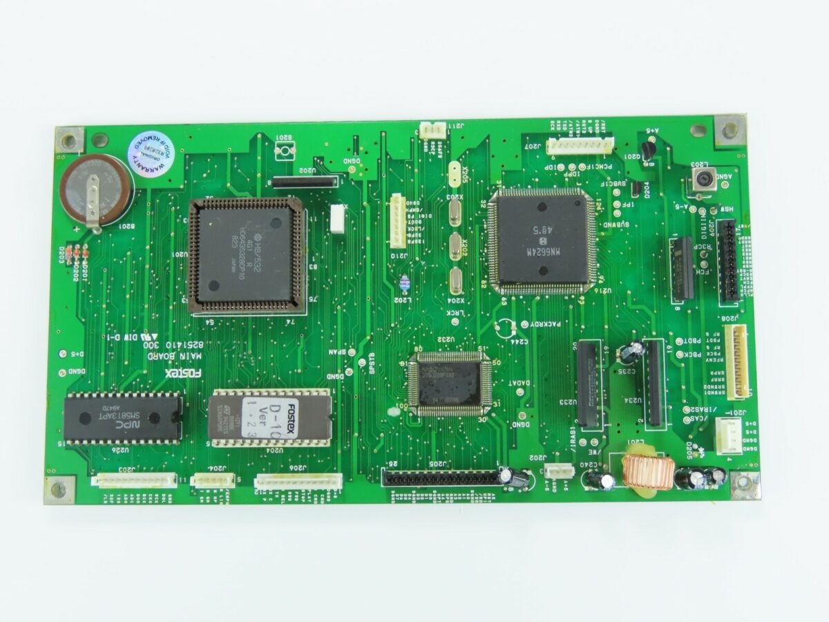 *Fostex D-10* Main Board PCB 8251410 300 Digital Master Recorder/Fx352