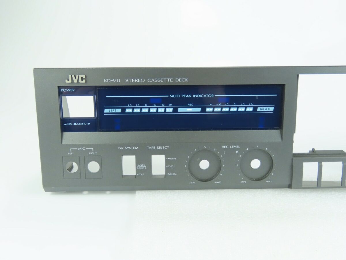 *JVC KD-A11* Front Panel Faceplate Dark Grey Version Tape Deck Parts /FP69 - Image 3