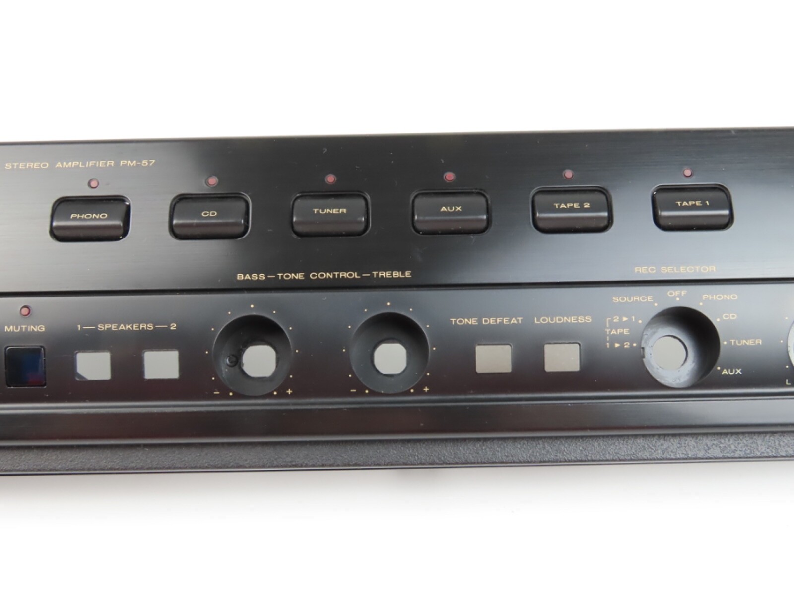 *Marantz PM-57* Front Panel Faceplate Amplifier Part /FP286 - Image 4