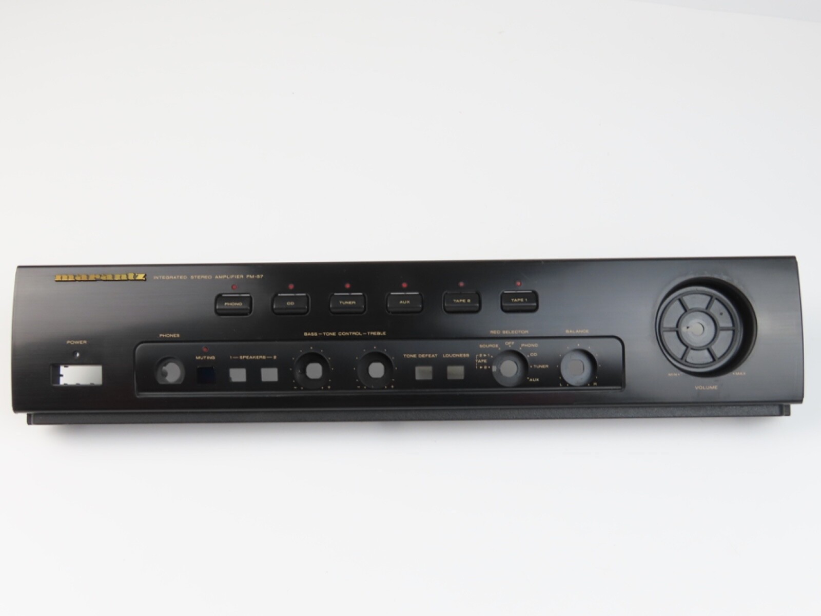 *Marantz PM-57* Front Panel Faceplate Amplifier Part /FP286