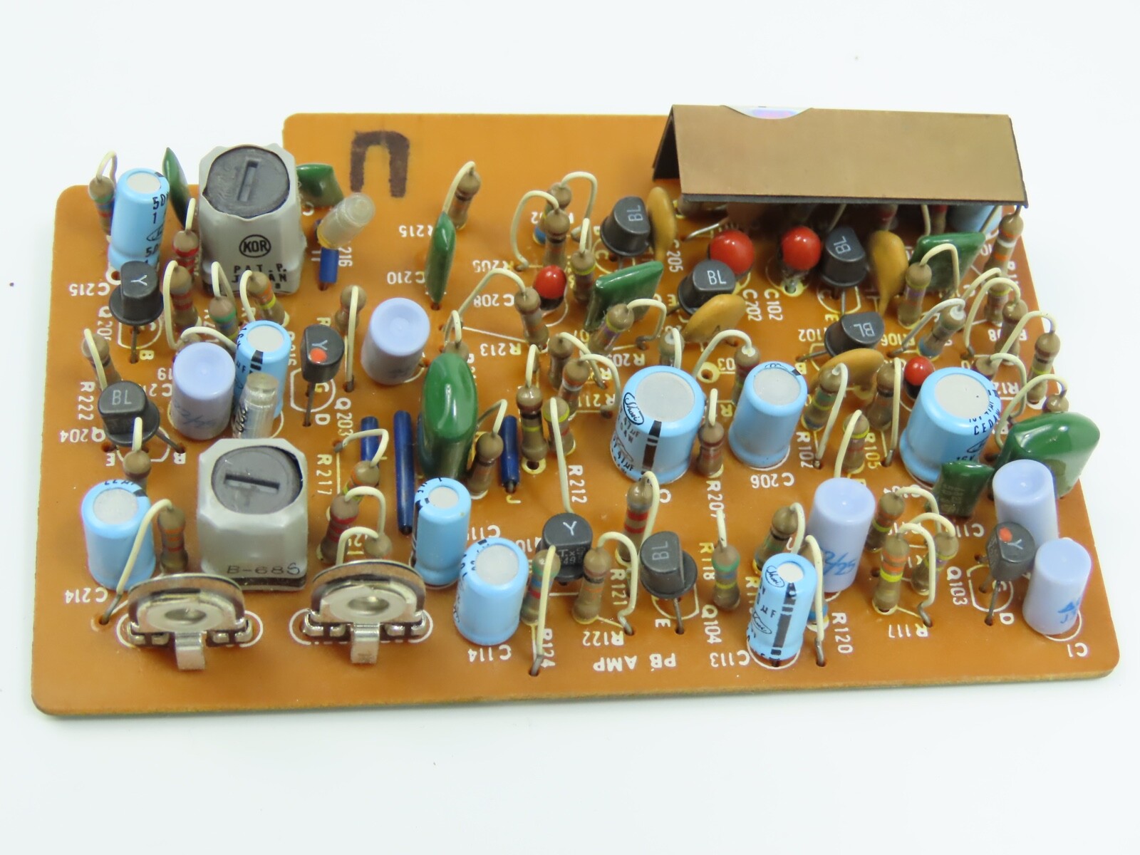 > Nakamichi 700 < PB Head Amplifier PCB Board B-7521 Tape Deck Part /ND196 - Image 3