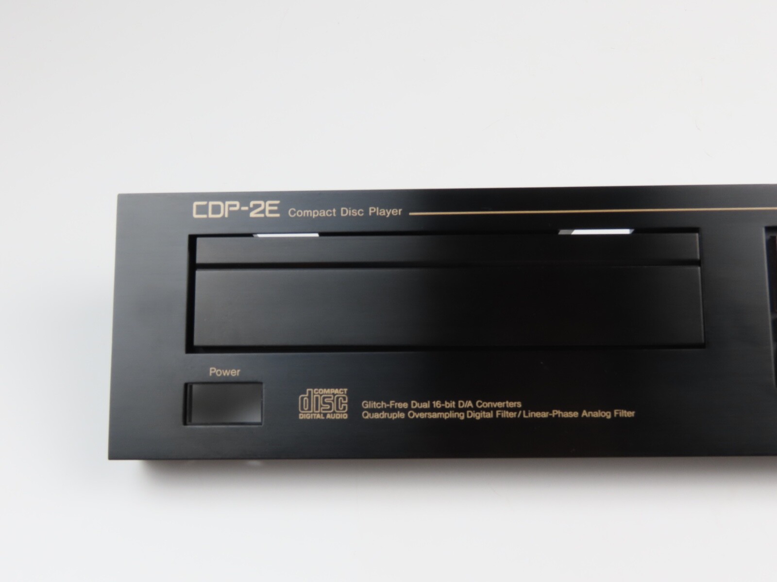 *Nakamichi CDP-2E* Front Panel Faceplate CD Player Parts /FP326 - Image 3