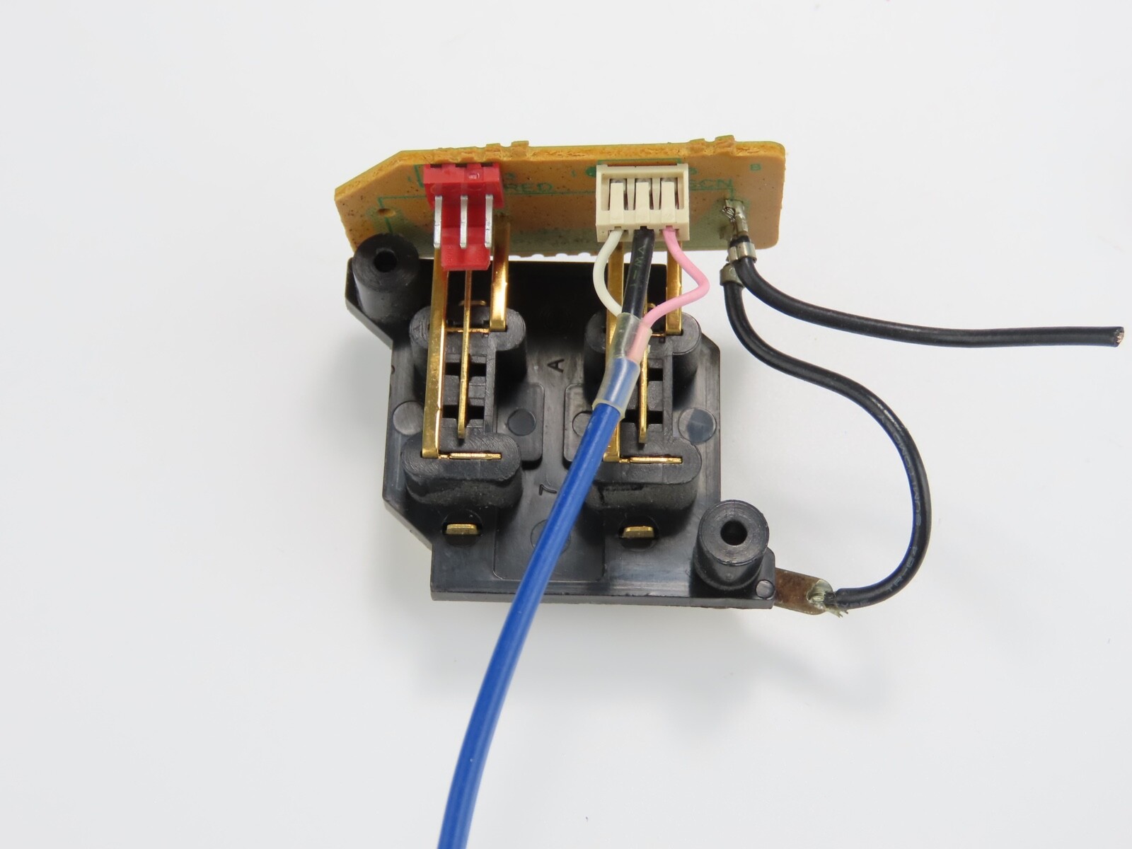 > Nakamichi CR-7E < Jack In/Out PCB Tape Deck Part /ND292 - Image 4