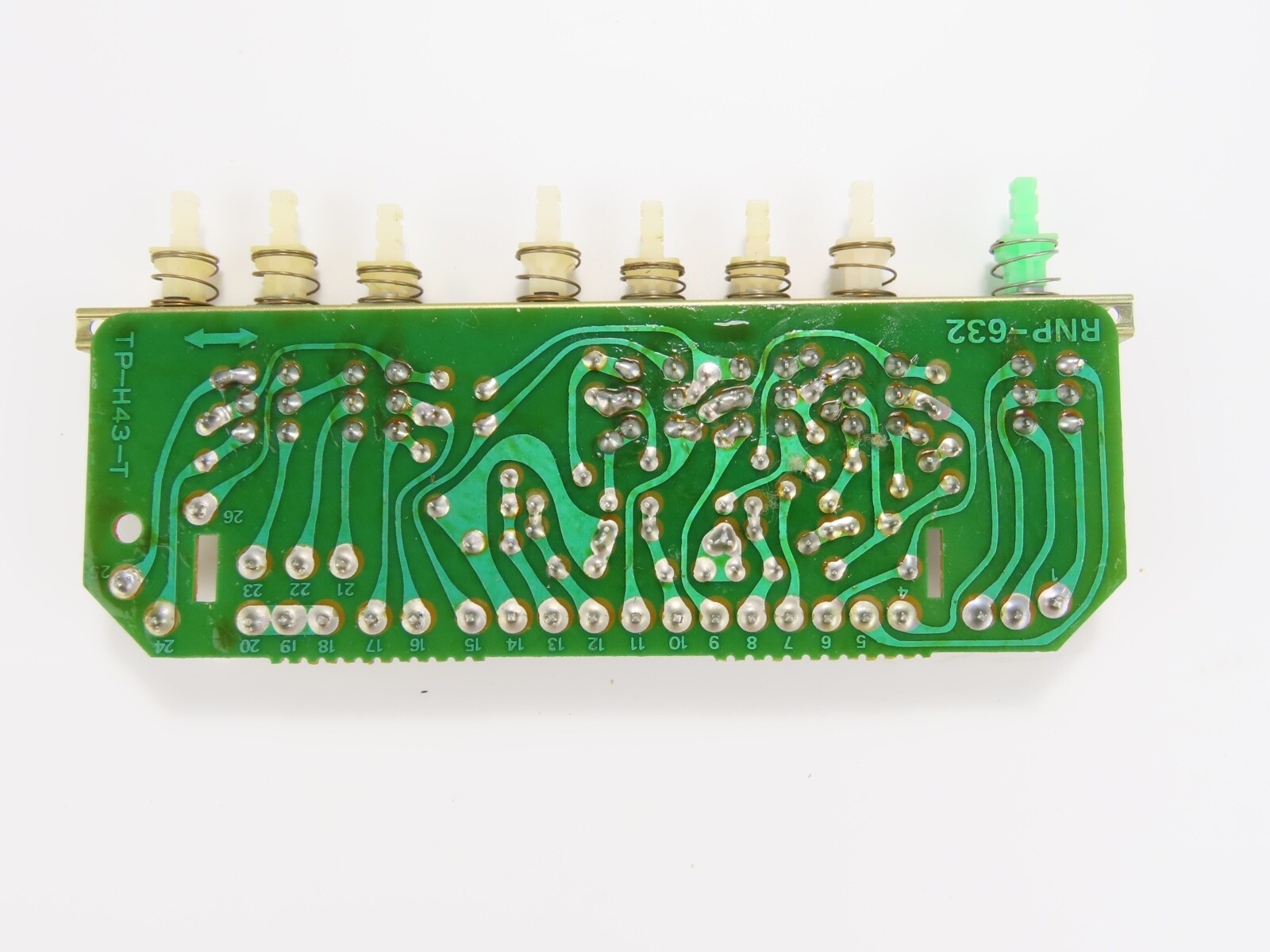 > PIONEER CT-F750 < Switch Board PCB RWS-077 Tape Deck Parts /B296 - Image 4